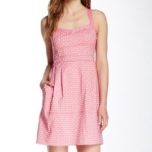 Nanette Lepore Pink Sweetheart Canopy Dress